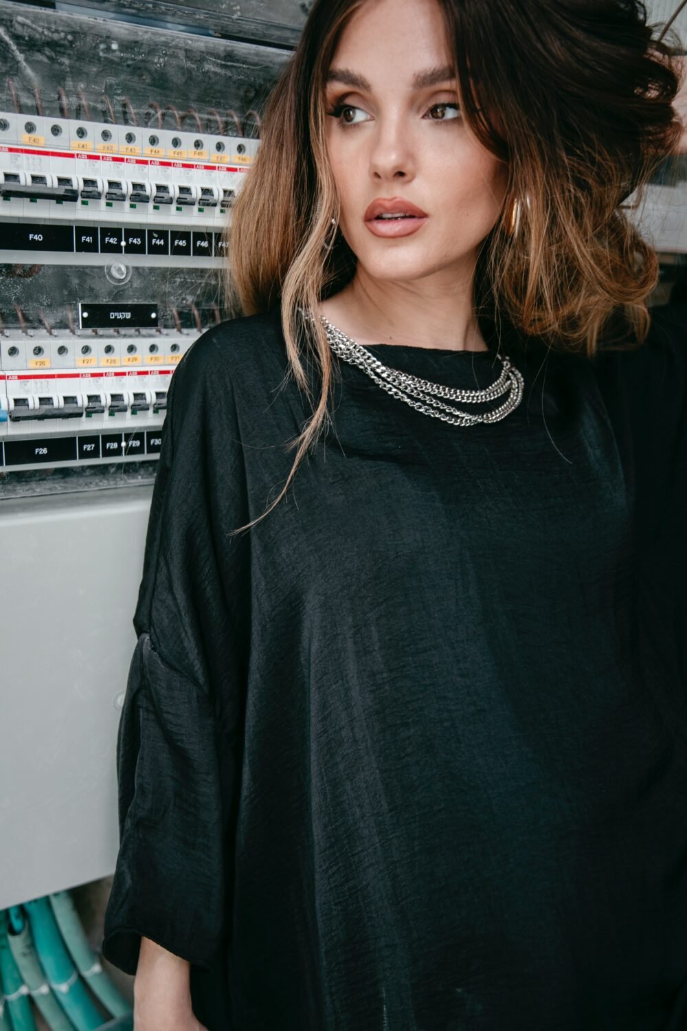 blouse a chaines