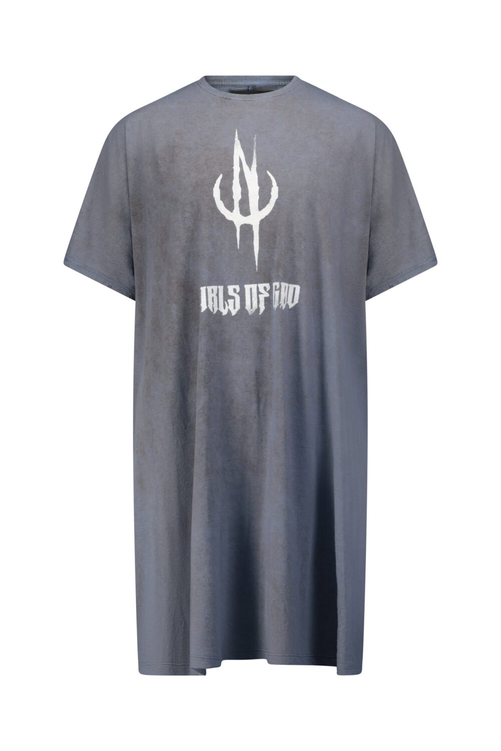 blue washed-stone shirt « girls of God » – Image 8