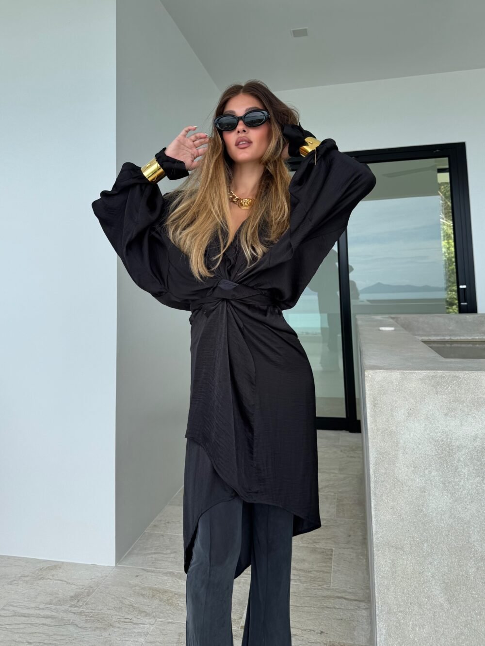 Robe Chemise Nouée