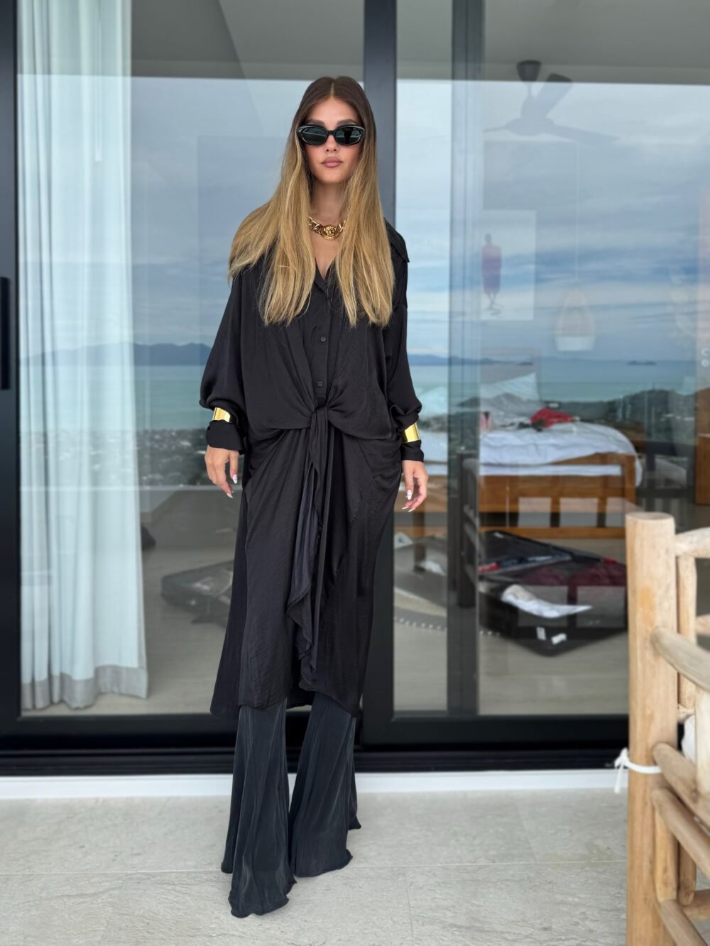 Robe Chemise Nouée – Image 3