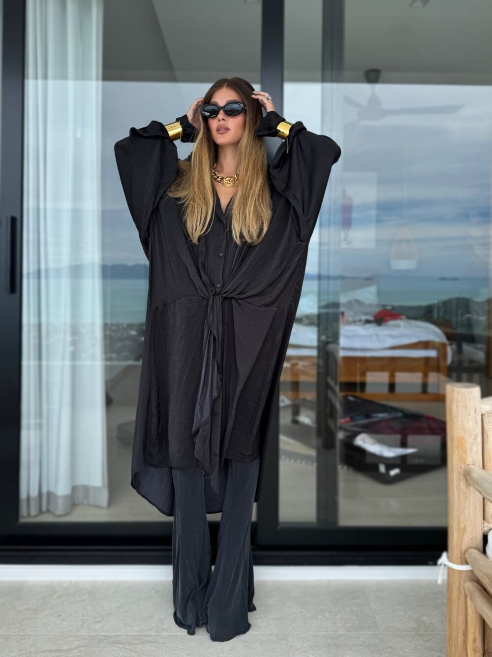 Robe Chemise Nouée – Image 2