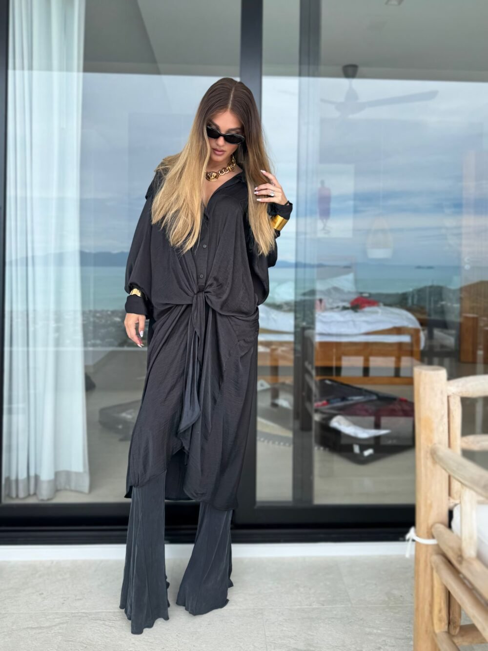 Robe Chemise Nouée – Image 5