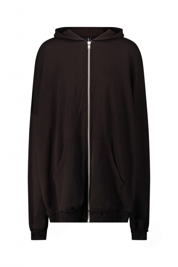 Sweat Shirt Long Oversize - Black