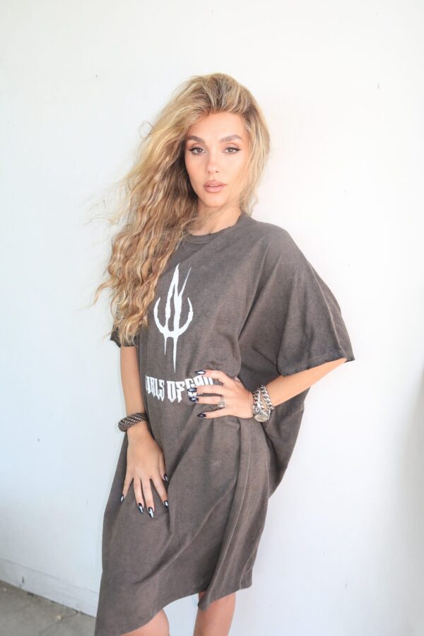 Khaki Washed - Stone Shirt « Girls Of God »