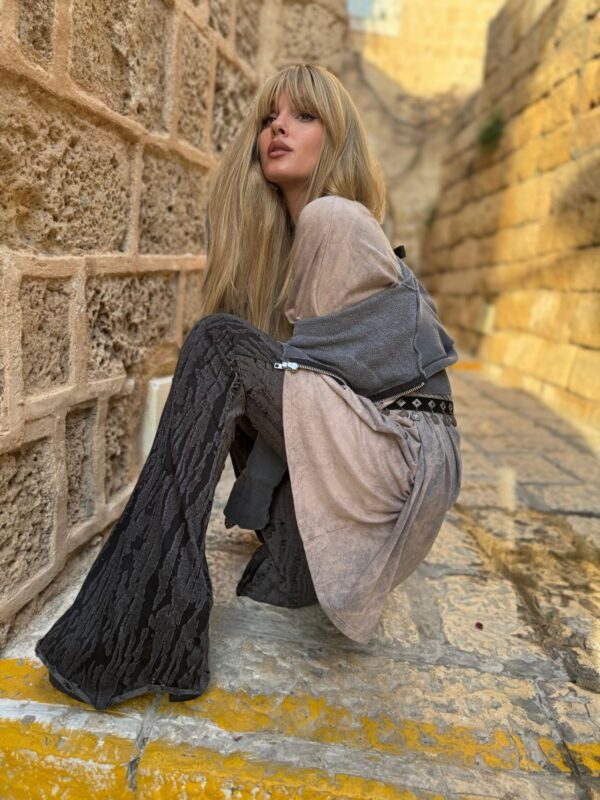 Pantalon Gris Destroy