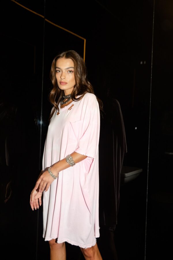 Tee Shirt Oversized - Pink