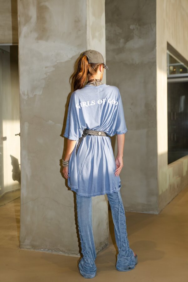 Pantalon À Lacets - Bleu