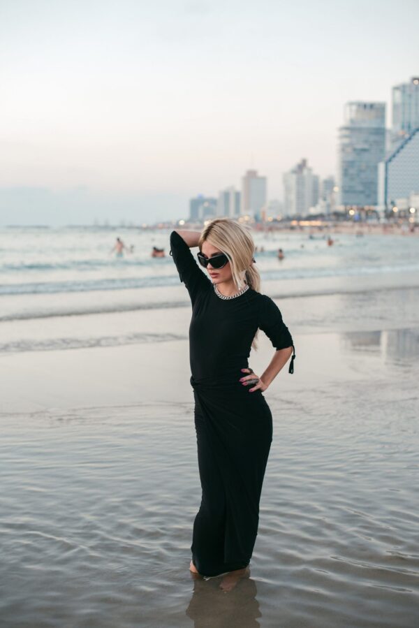 Robe Lycra Waterproof - Black