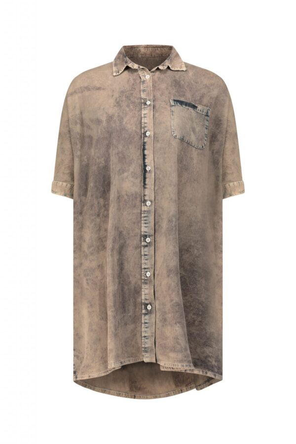 Chemise En Jean - Died Grey