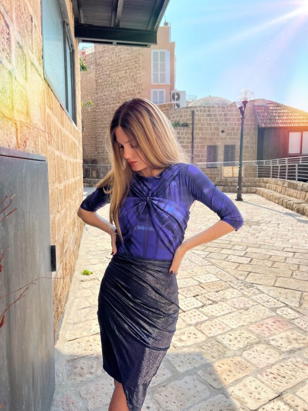 Bottom Sofia - Metalic Blue